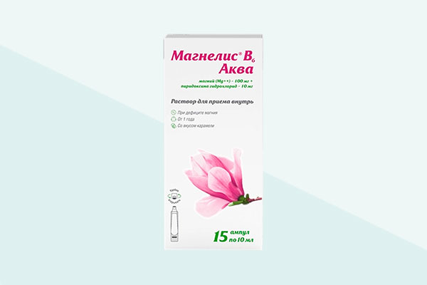 Магнелис В6 Аква фото