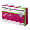 Метронидазол Велфарм таблетки фото