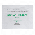 Борная кислота порошок 10г фото