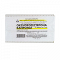 Оксипрогестерона капронат раствор для инъекций 12.5% 1мл фото