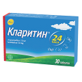 Кларитин таблетки 10мг фото