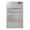 Натрия хлорид раствор для инъекций 0.9% 500мл фото