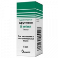 Арутимол капли глазные 5мг/мл 5мл фото