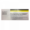 Нейромультивит таблетки 200мг+100мг+0,2мг фото