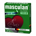 Презервативы "Masculan" 4 Classic XXL (увеличенного размера розового цвета) фото