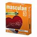 Презервативы "Masculan" 3 Classic Dotty+Ribbed (с колечками и пупырышками) фото