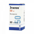 Эгилок таблетки 50мг фото