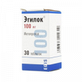 Эгилок таблетки 100мг фото