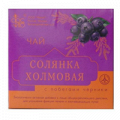 Чай Солянка холмовая с побегами черники 50г фото