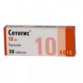 Сетегис таблетки 10мг фото