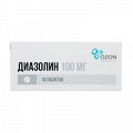Диазолин таблетки 100мг фото