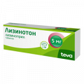 Лизинотон таблетки 5мг фото