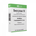 Биосулин Н суспензия для инъекций 100МЕ/мл картридж 3мл фото
