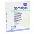 Повязка &quot;Sorbalgon&quot; стерильная из волокон кальция-альгината 10 х 10 см фото