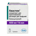 Авастин концентрат для приготовления инъекционного раствора 25мг/мл 16мл фото