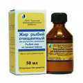 Рыбий жир очищенный для внутреннего применения масло 50мл фото