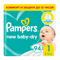 Pampers "New Baby-Dry" подгузники размер 1 фото