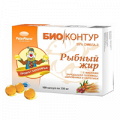 Рыбий жир с маслами пшеницы, шиповника, и облепихи капс фото