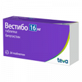 Вестибо таблетки 16мг фото