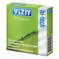 Презервативы "Vizit" "Hi-tech" Pleasure с кольцами и пупырышками фото