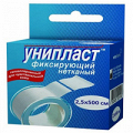Лейкопластырь "Унипласт фиксирующий" на нетканой основе 2,5 х 500см фото