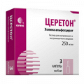 Церетон раствор для инъекций 250мг/мл 4мл фото