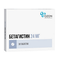 Бетагистин таблетки 24мг фото