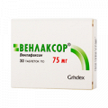 Венлаксор таблетки 75мг фото