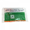 Шприцы инсулиновые BD Micro-Fine Plus U-100 Demi 0,3мл 0,3х8мм (30G) фото