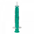 Шприцы BD Plastipak Luer Slip трехкомпонентные 2мл с иглой 22G 1 1/4 (0,7 х 30мм) (черный) фото