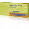 Овенкор таблетки 20мг фото