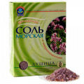 Соль морская "Целебные кристаллы" серии "Лечебные травы" Душица 500г фото