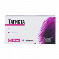 Тагиста таблетки 16мг фото