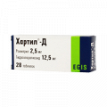 Хартил-Д таблетки 2,5мг+12,5мг фото