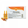 Тиолипон концентрат для приготовления инъекционного раствора 30мг/мл 10мл фото