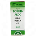 Таурин-АКОС капли глазные 4% 5мл фото