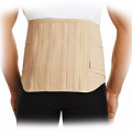 Корсет ортопед. пояснично-крестцовый полужест. с металл. ребрами LSS-114 разм. XS укорочен. черный фото