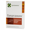 Цитамины "Гепатамин" таблетки 155мг фото