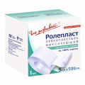 Лейкопластырь "РолеПласт" фиксирующий на тканевой основе 5х500см фото
