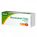 Мелоксикам-Тева таблетки 15мг фото