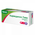 Карведилол-Тева таблетки 25мг фото