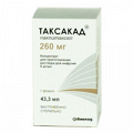 Таксакад концентрат для приготовления инъекционного раствора 6мг/мл 43,3мл фото