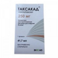 Таксакад концентрат для приготовления инъекционного раствора 6мг/мл 41,7мл фото