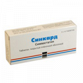 Синкард таблетки 10мг фото