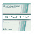Лорафен таблетки 1мг фото