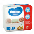 Подгузники "Huggies" Classic размер 2 (3-6кг) фото