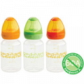 Бутылочка полипропиленовая с силиконовой соской 125мл 0+ "Мир Детства" (11100) фото