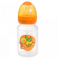 Бутылочка полипропиленовая с силиконовой соской 125мл "Мир Детства" (11123) фото