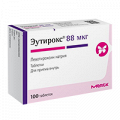 Эутирокс таблетки 88мкг фото
