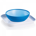 Набор посуды "MAM" Baby`s Bowl &amp; Plate тарелка для детского питания (6609) фото